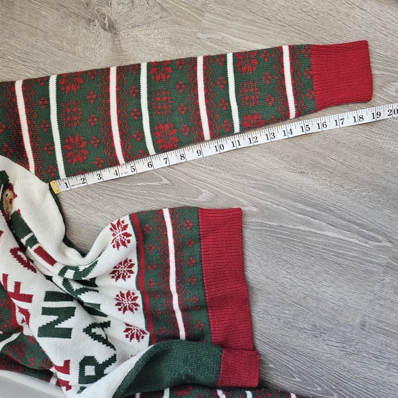 Elf Xmas szS Crewneck Sweater - "Son of a Nutcracker!" Acrylic Amnesia - Picture 12 of 12